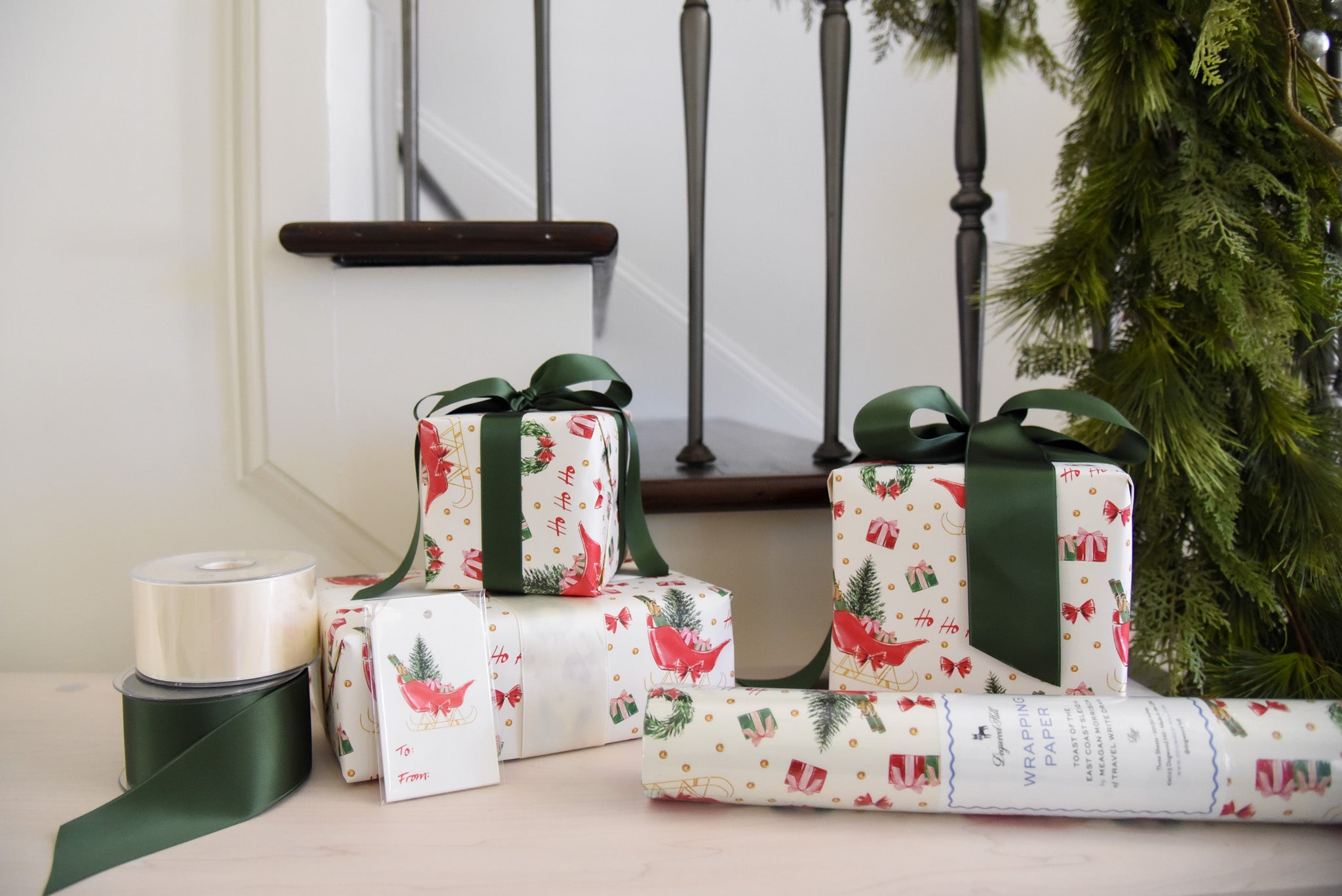 Dogwood Hill Toast of the East Coast Wrapping Paper Roll – Fig & Dove